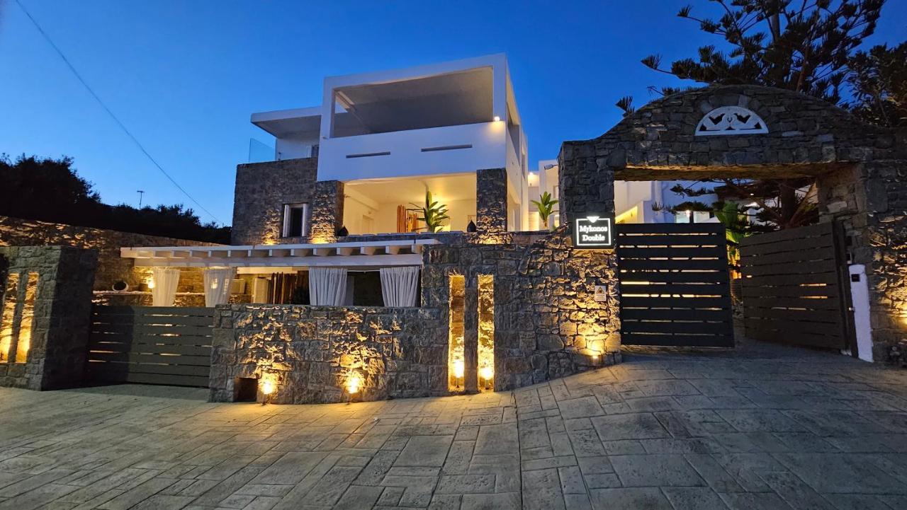 Mykonos Double Luxury Mini Suites - Adults Only アノ・メラ エクステリア 写真