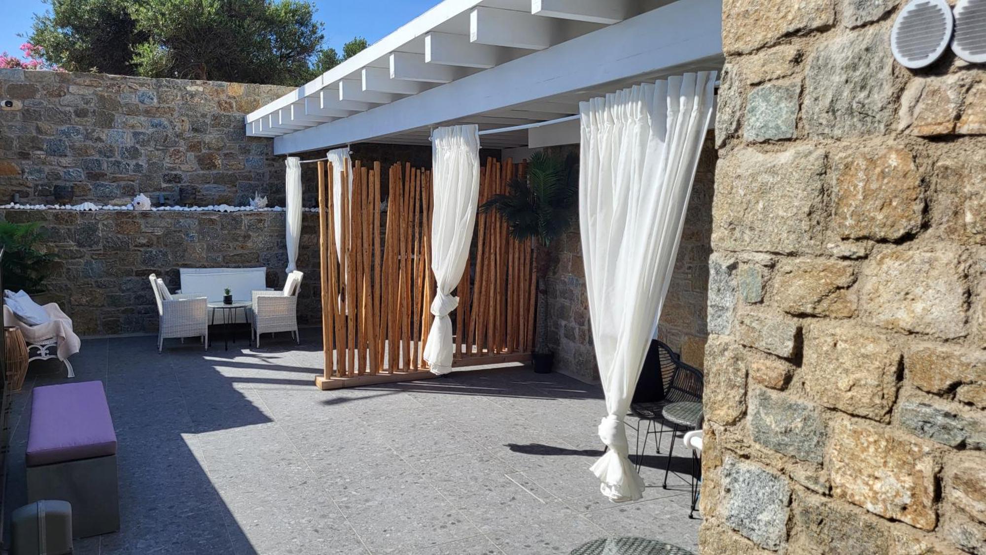 Mykonos Double Luxury Mini Suites - Adults Only アノ・メラ エクステリア 写真