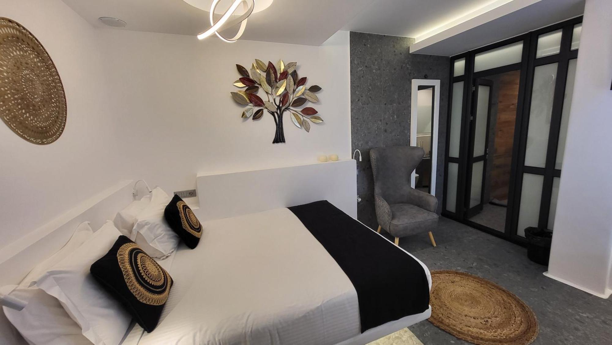 Mykonos Double Luxury Mini Suites - Adults Only アノ・メラ エクステリア 写真